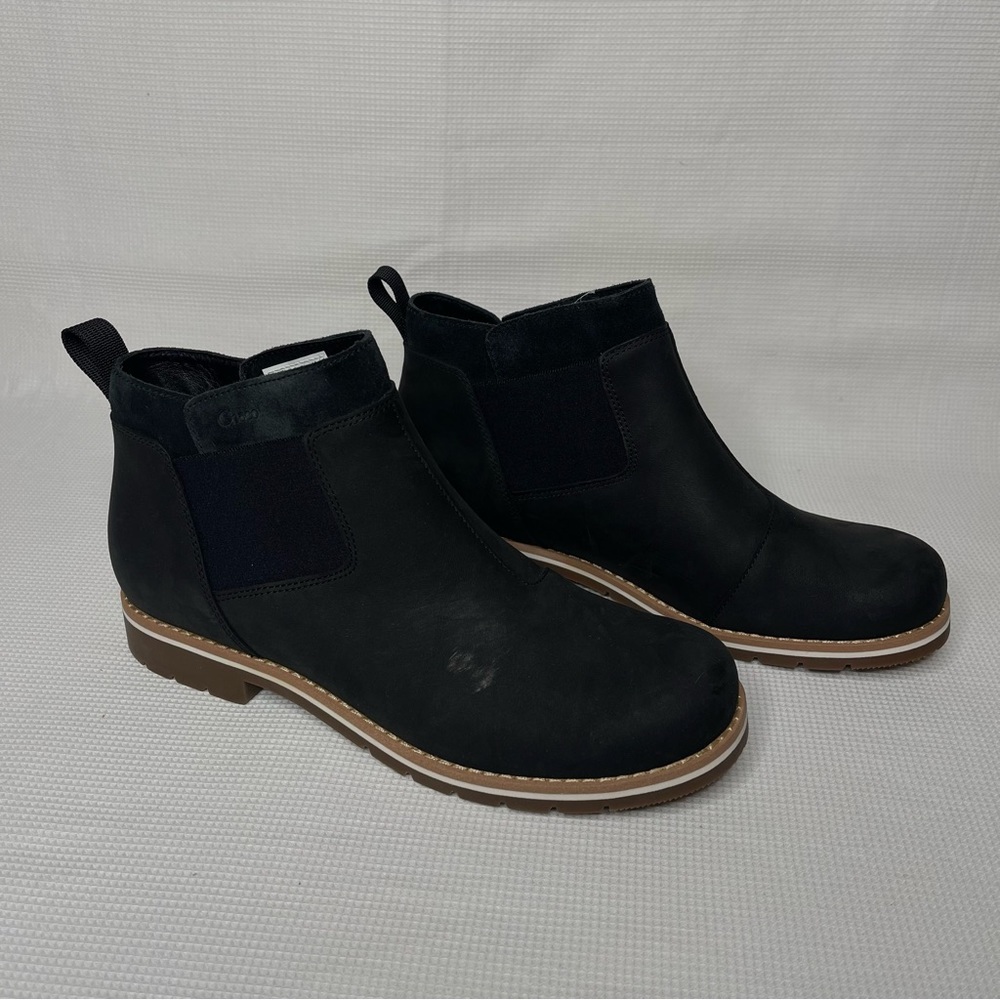 Womens Chacos Cataluna black Chelsea boots booties size 10